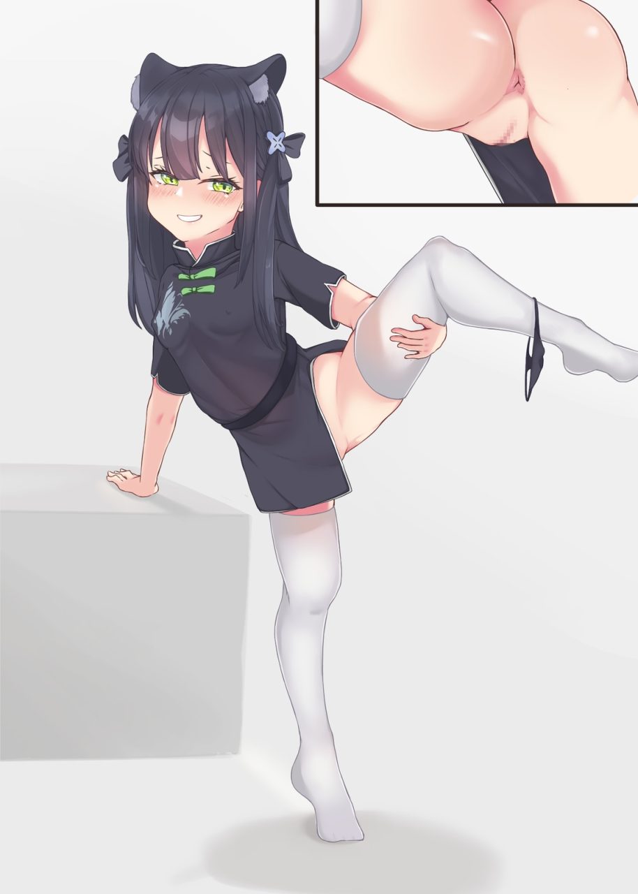 開脚のエロ画像みて幸せになろう！