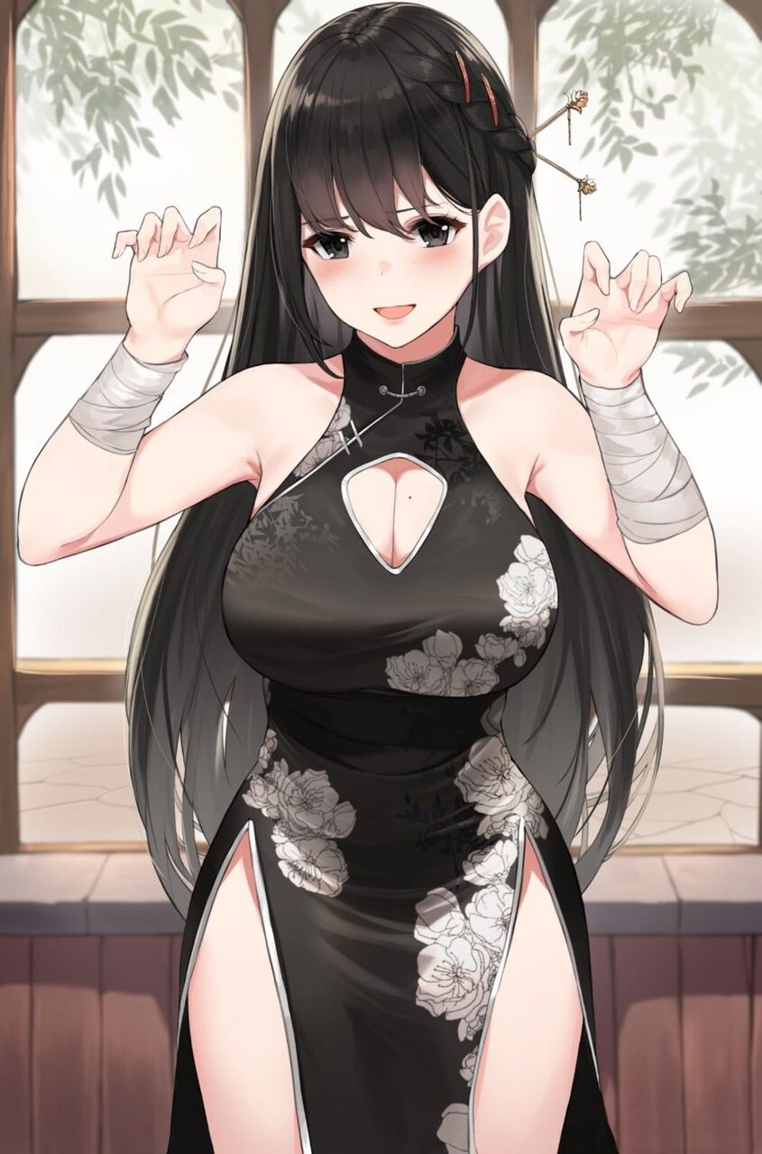 チャイナドレスのエロ画像を見て幸せになろう！