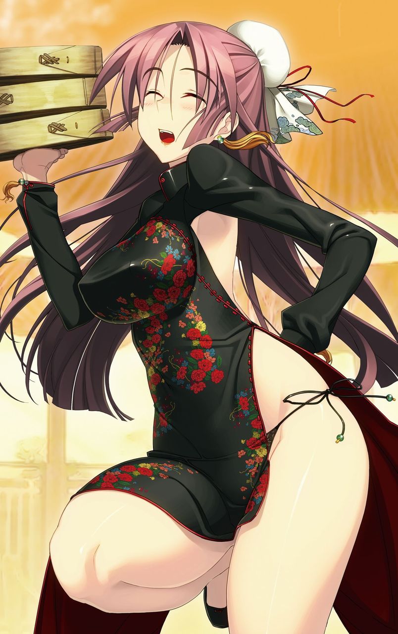 チャイナドレスのエロ画像を見て幸せになろう！