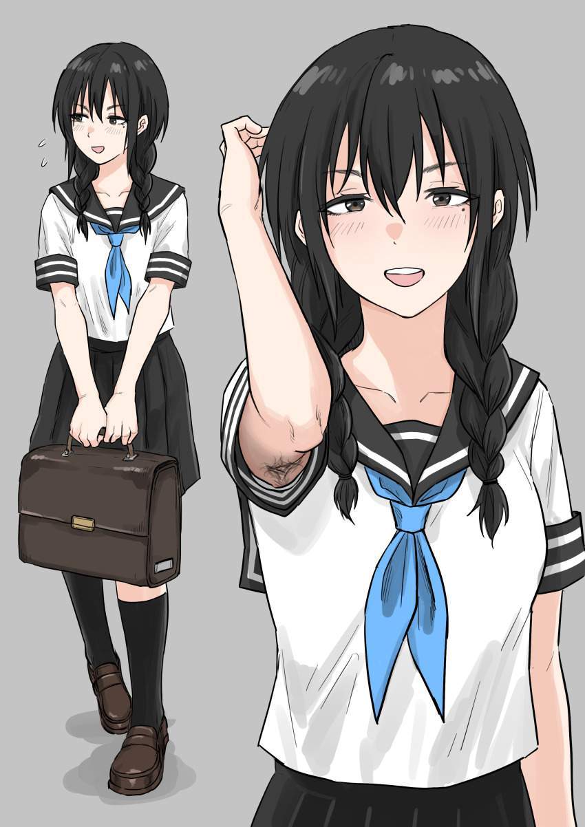 わきフェチの二次画像がヌけすぎてこまる件について
