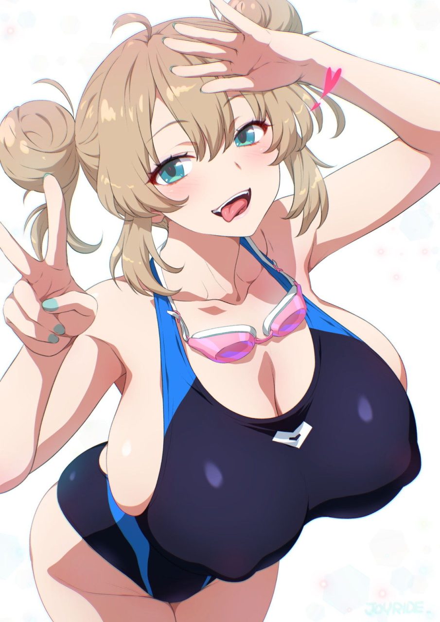 こんなにエロ過ぎる競泳水着の画像は反則です！