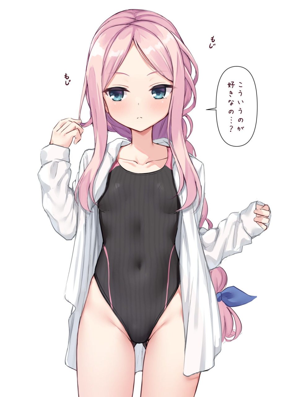 こんなにエロ過ぎる競泳水着の画像は反則です！