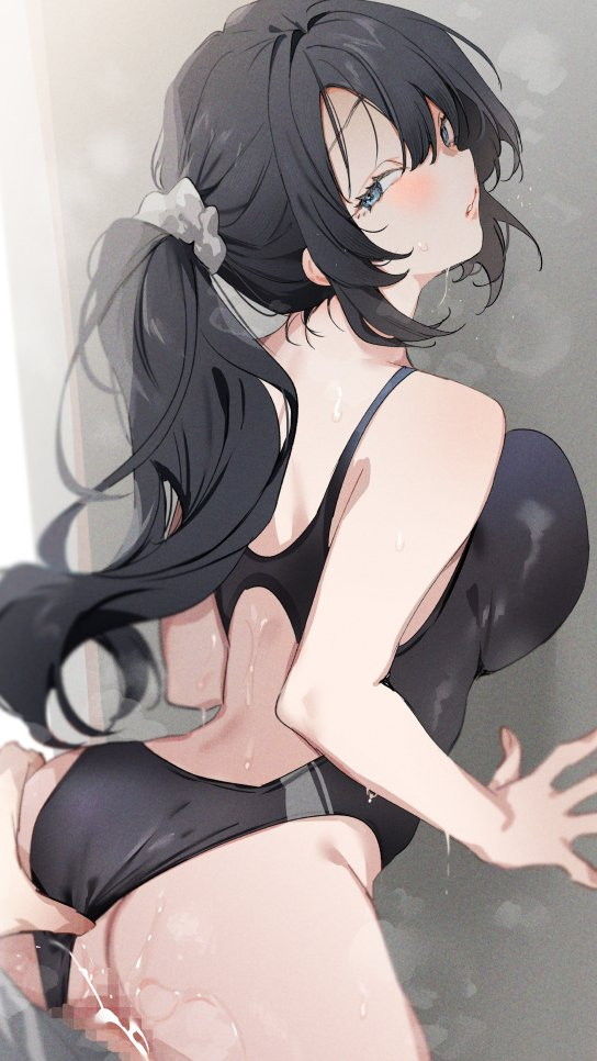 こんなにエロ過ぎる競泳水着の画像は反則です！