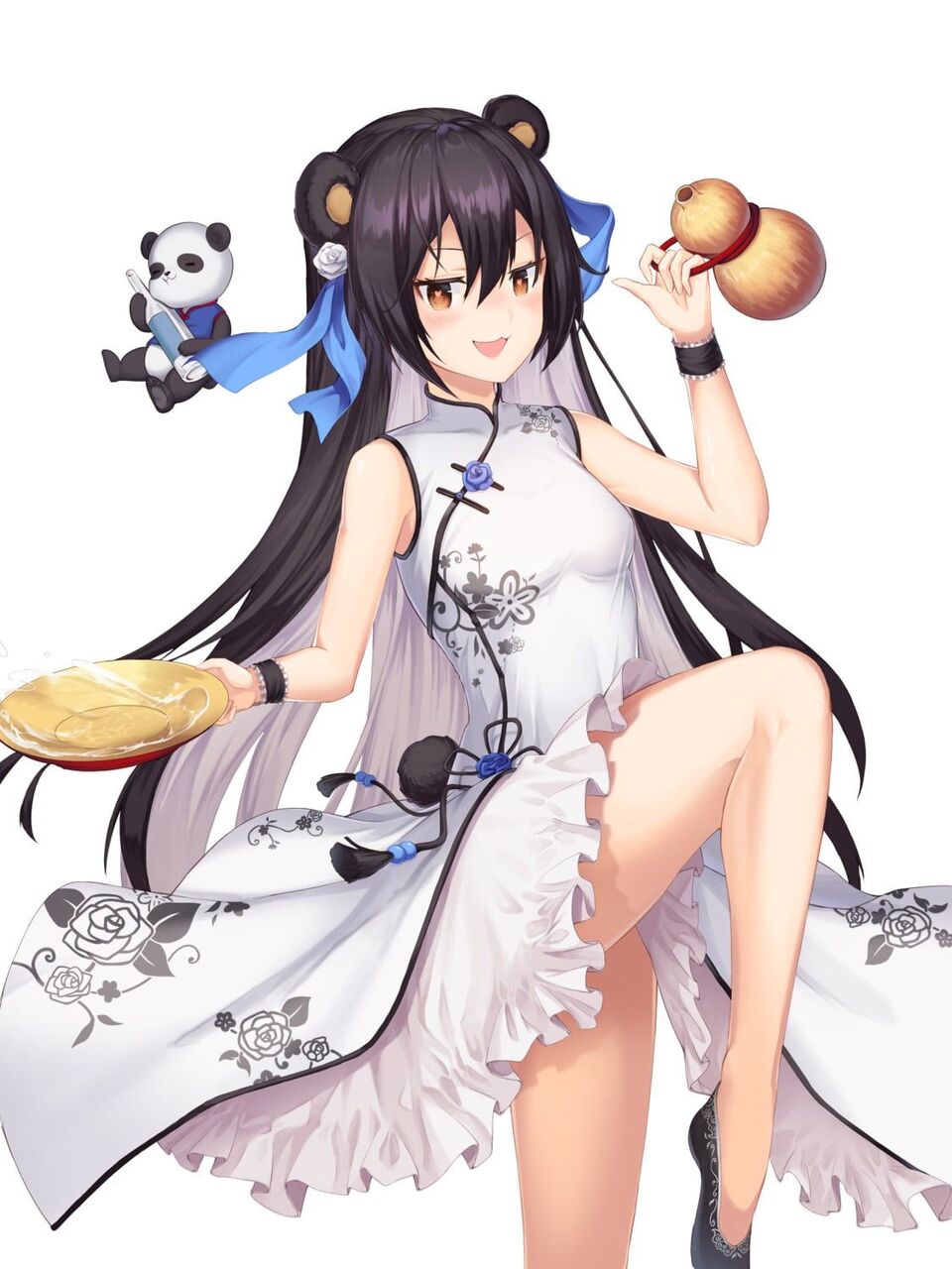 チャイナドレスの二次エロ画像を愛でる。