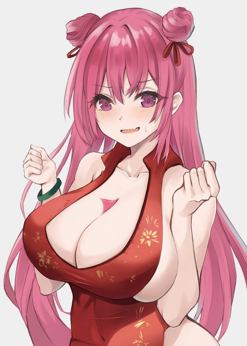 チャイナドレスの二次エロ画像を愛でる。