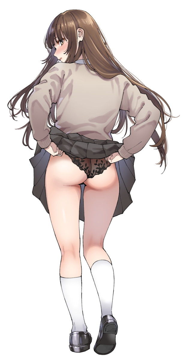 たくし上げのエロ画像を復習していく