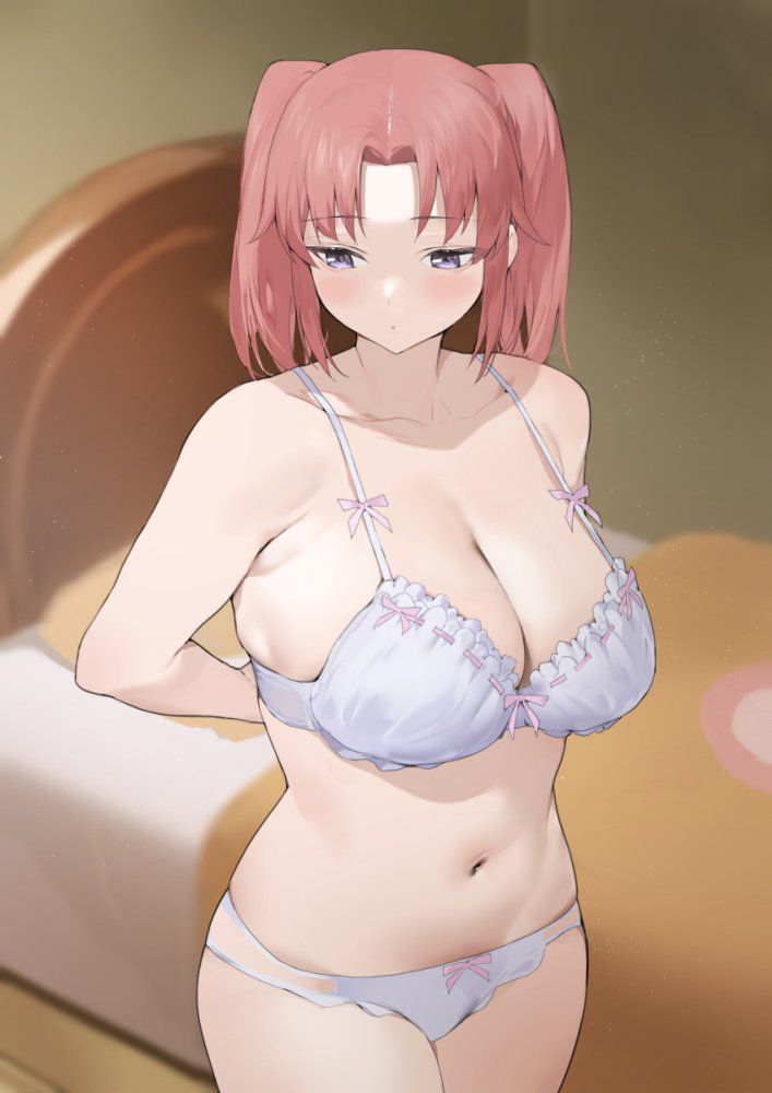 巨乳の二次元エロ画像。