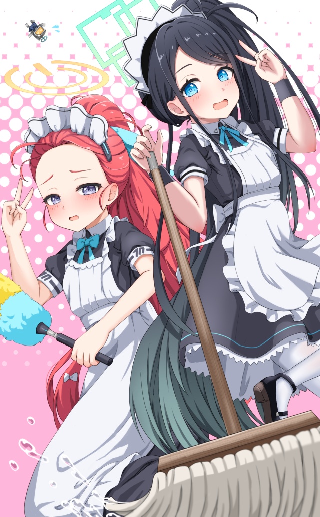 メイドの二次エロ画像を愛でる。