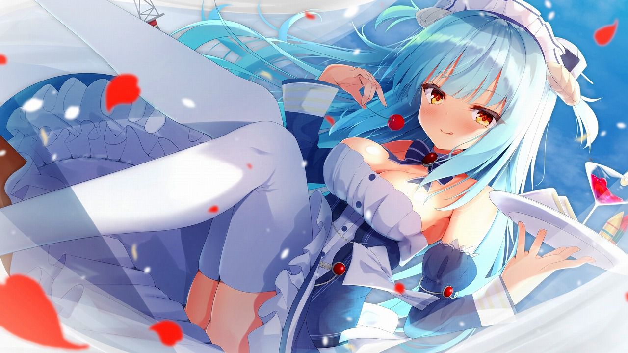 メイドの二次エロ画像を愛でる。