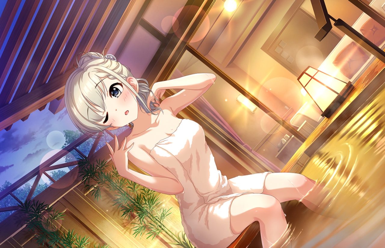 温泉のレベルが高いエロ画像