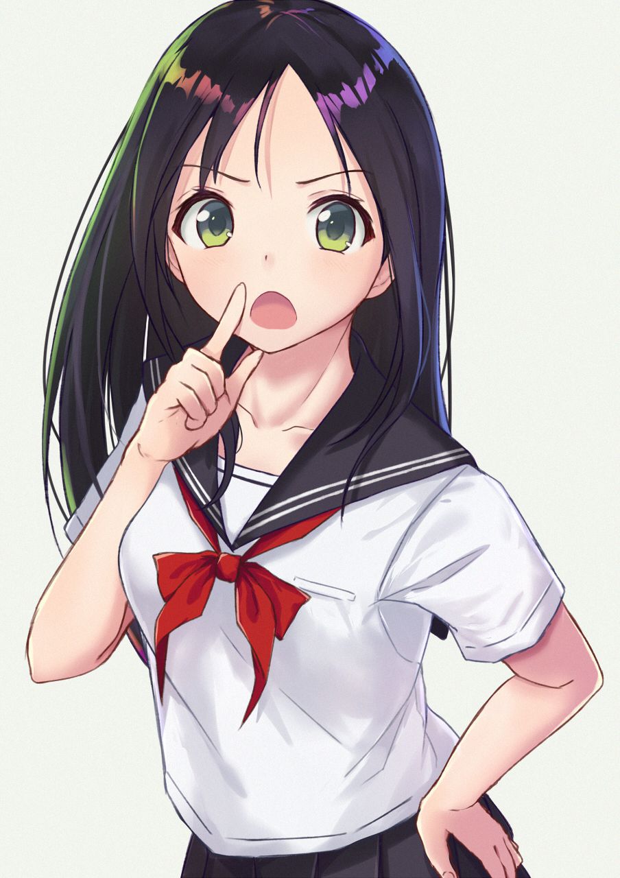 黒髪のエロ可愛い画像貼っていくぜ！