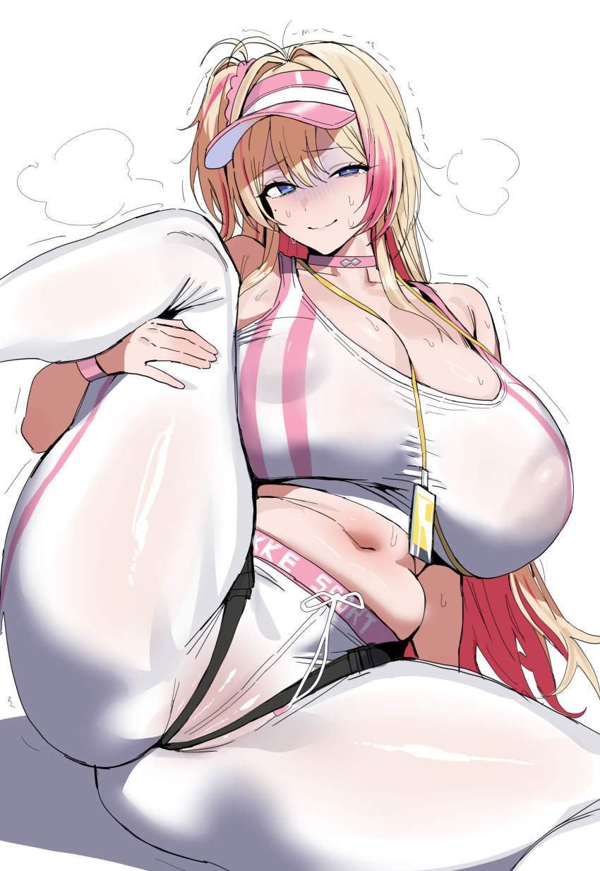 開脚のレベルが高いエロ画像