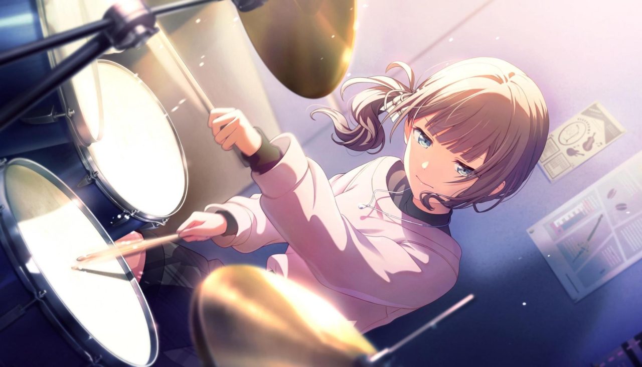 楽器の萌えイラスト