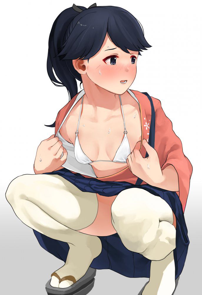 ポニーテールのエロ画像なんです！