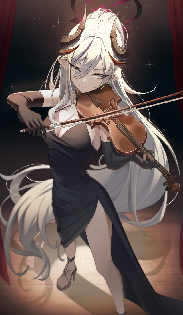 楽器の萌えイラスト