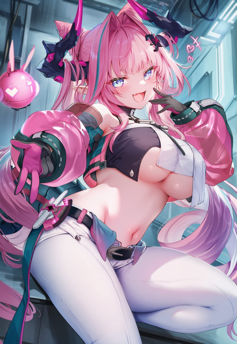 アークナイツの虹エロ画像