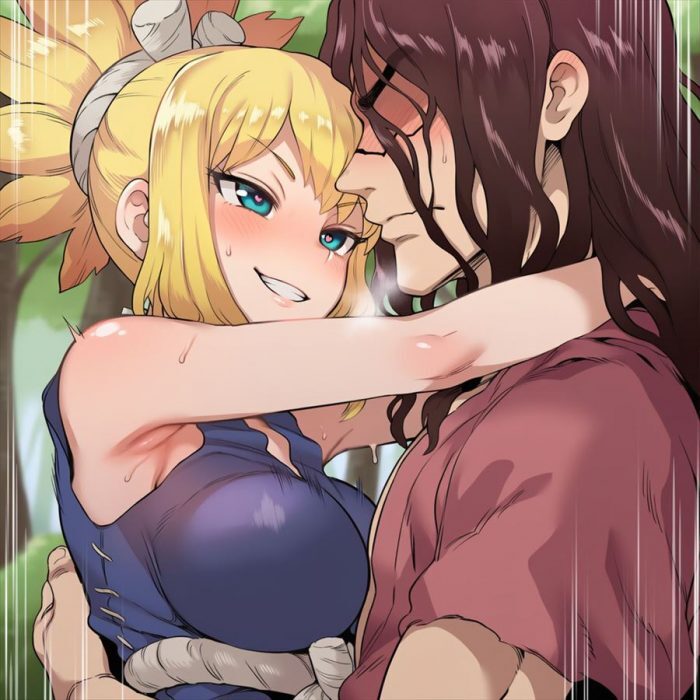 ドクターストーンのエロ画像下さい