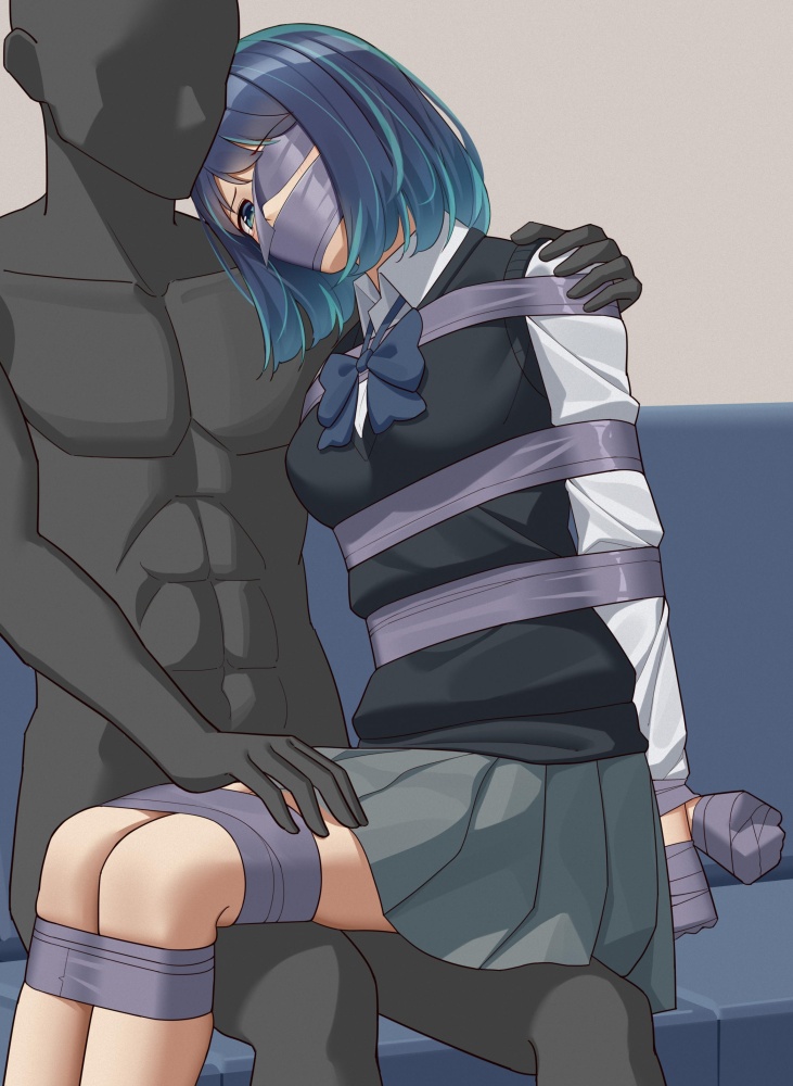 目隠しのエロ画像集めてみた