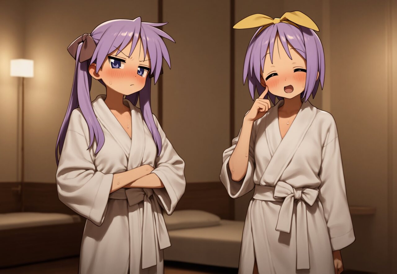 らき☆すたの虹エロ画像