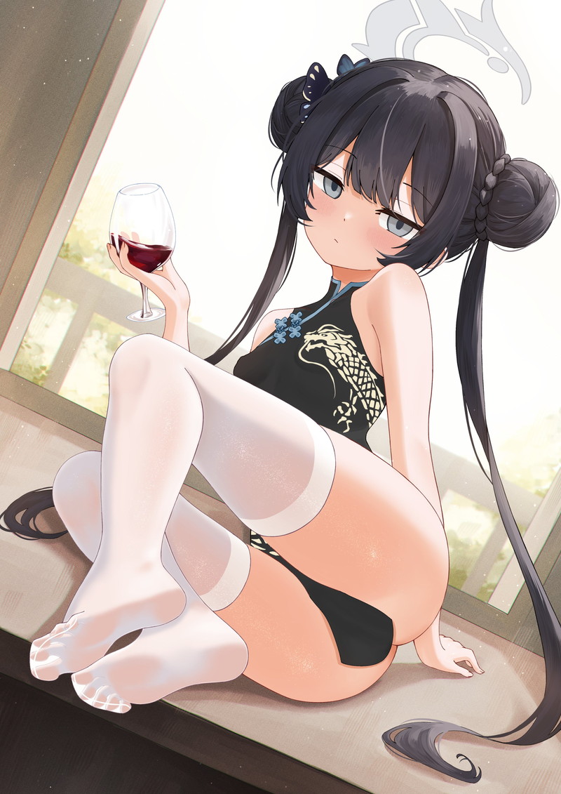 ブルーアーカイブの可愛い二次元画像。