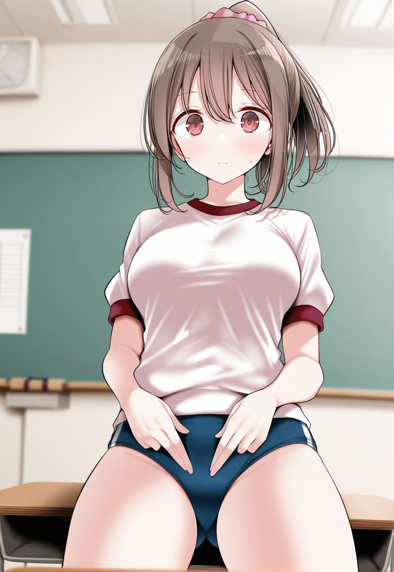 体操服・ブルマのエロ画像フォルダを解放していく