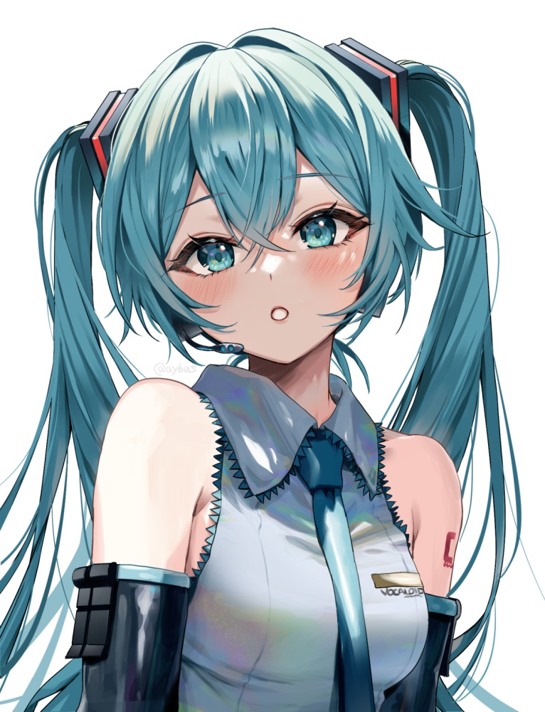 ボーカロイドの可愛い二次元画像。