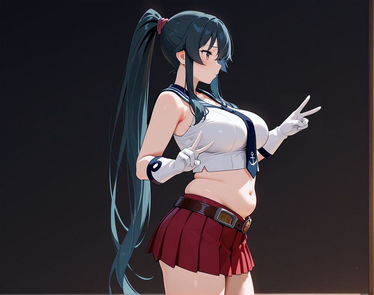 むちむちの二次エロ画像のトップ画像