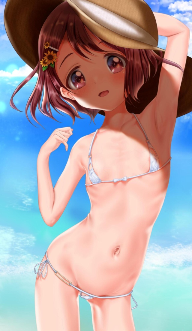 つるぺたのドエロい画像