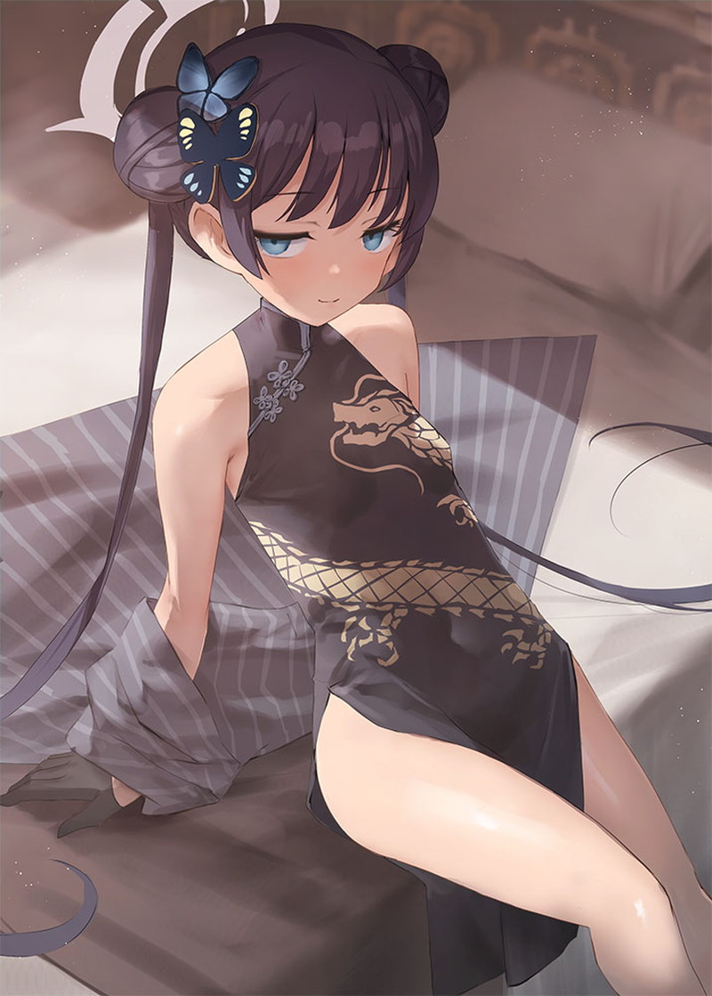 ブルーアーカイブの可愛い二次元画像。