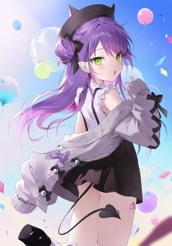 ピアスの二次元エロ画像。