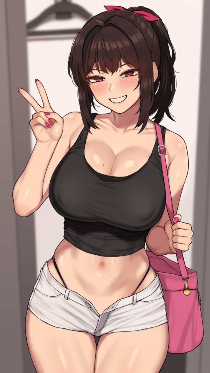 ポニーテールの淫乱で卑猥な画像をゲットだぜ！