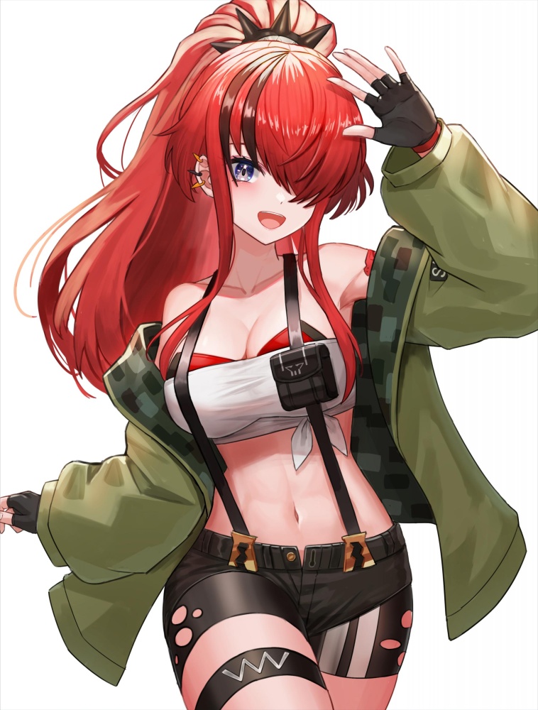 ピアスの二次元エロ画像。