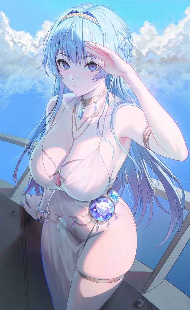 勝利の女神：NIKKEの萌えイラスト