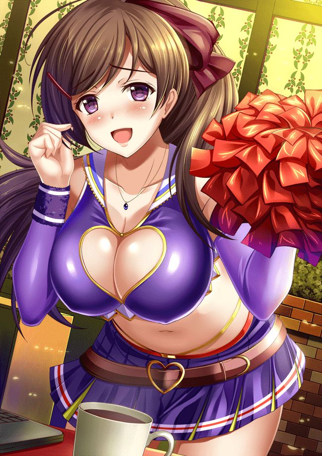 巨乳の二次エロ画像を愛でる。