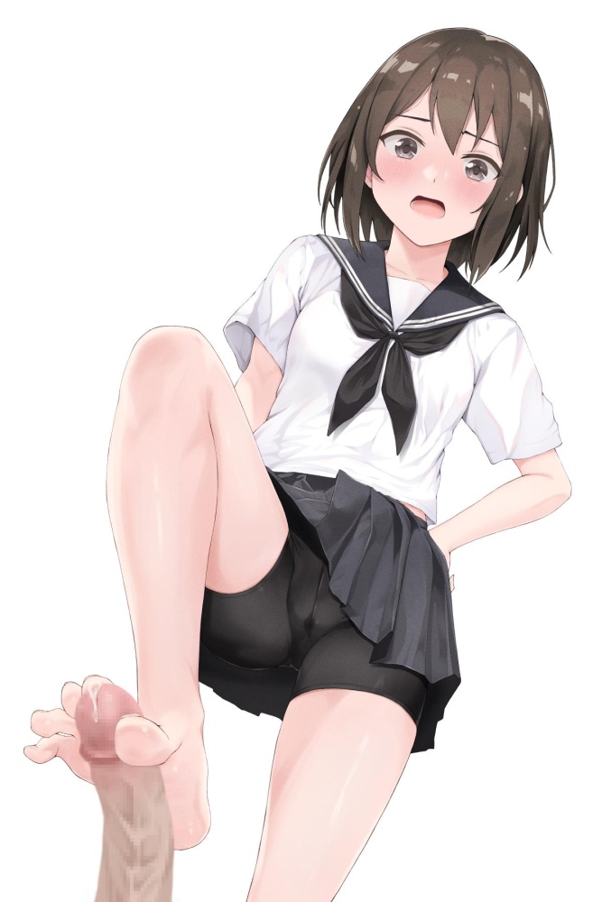 足コキの抜けるエロ画像ください！
