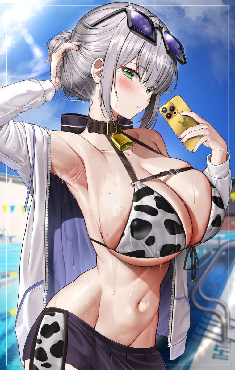ニーソのエロ画像フォルダを解放していく