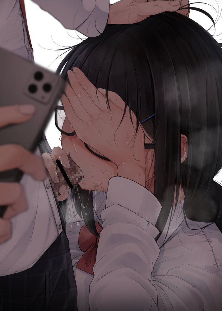 フェラチオの虹エロ画像