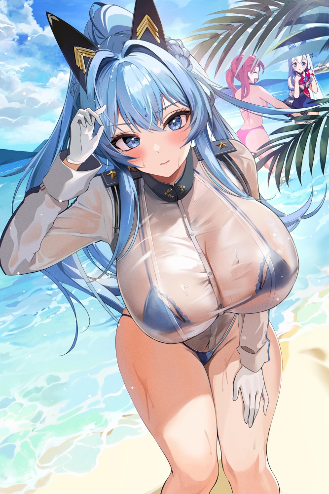 勝利の女神：NIKKEの萌えイラスト