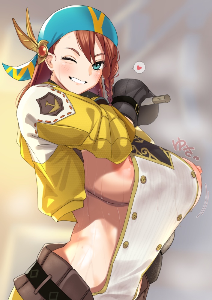 乳首のエロ画像をアップ！