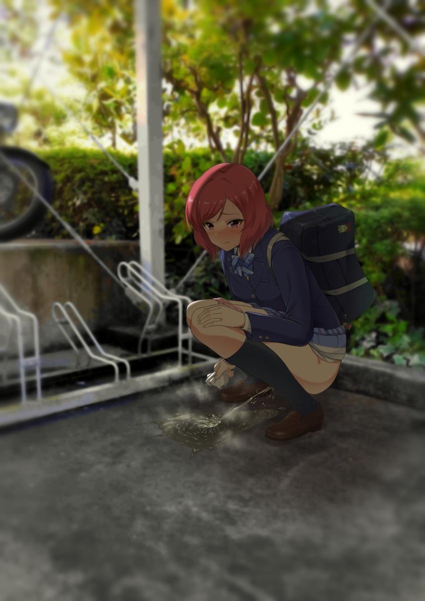 おしっこのエロ画像フォルダを解放していく