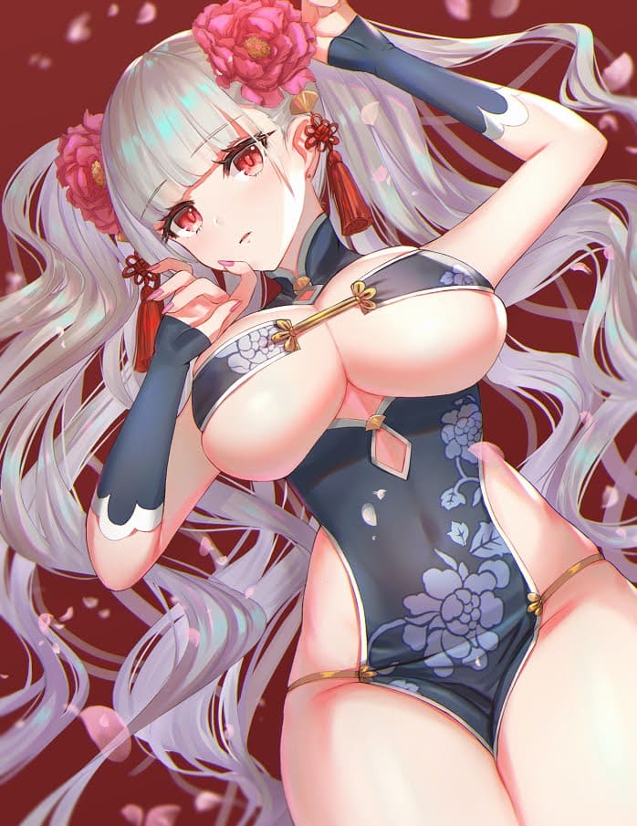 下乳のエロ画像なんです！