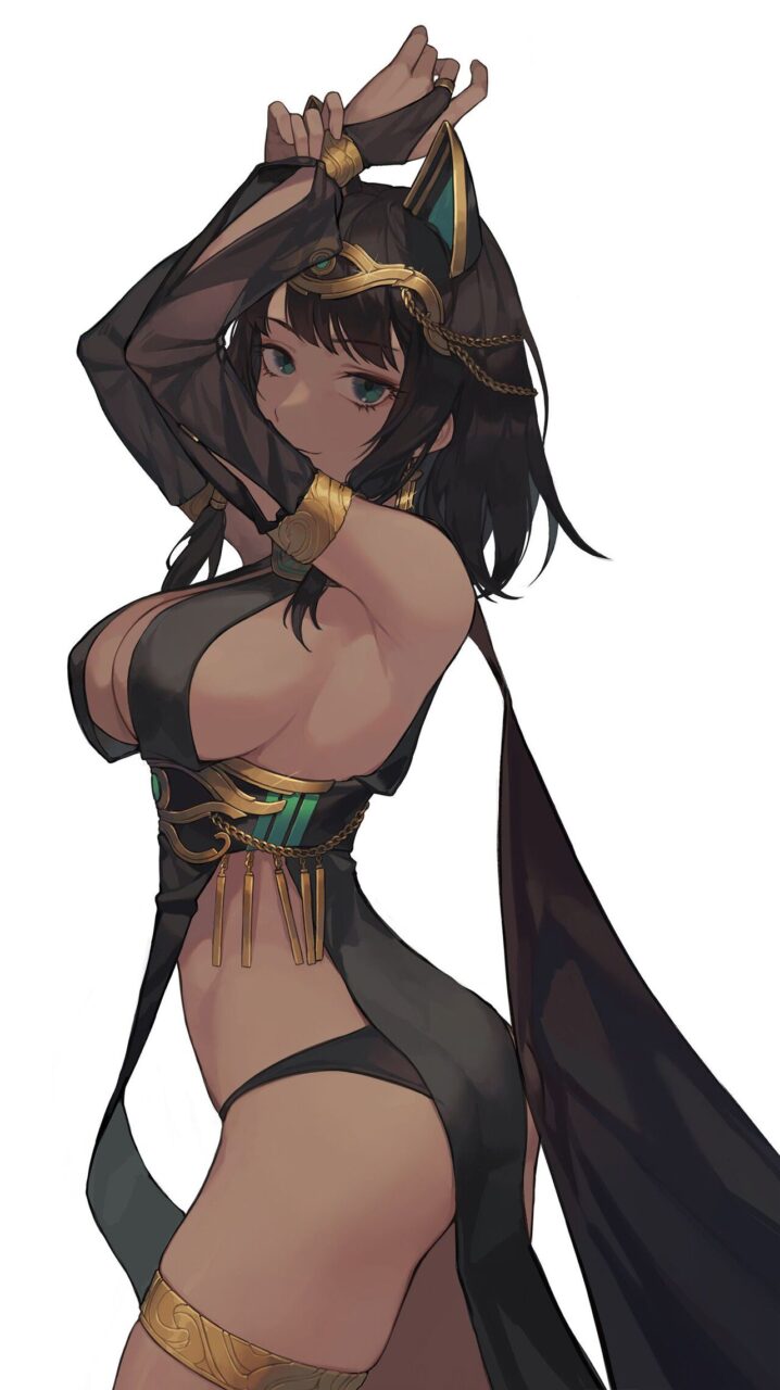 日焼け・褐色の二次元エロ画像。