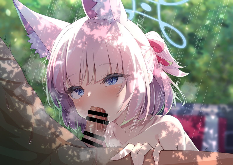 ブルーアーカイブの萌えイラストのトップ画像