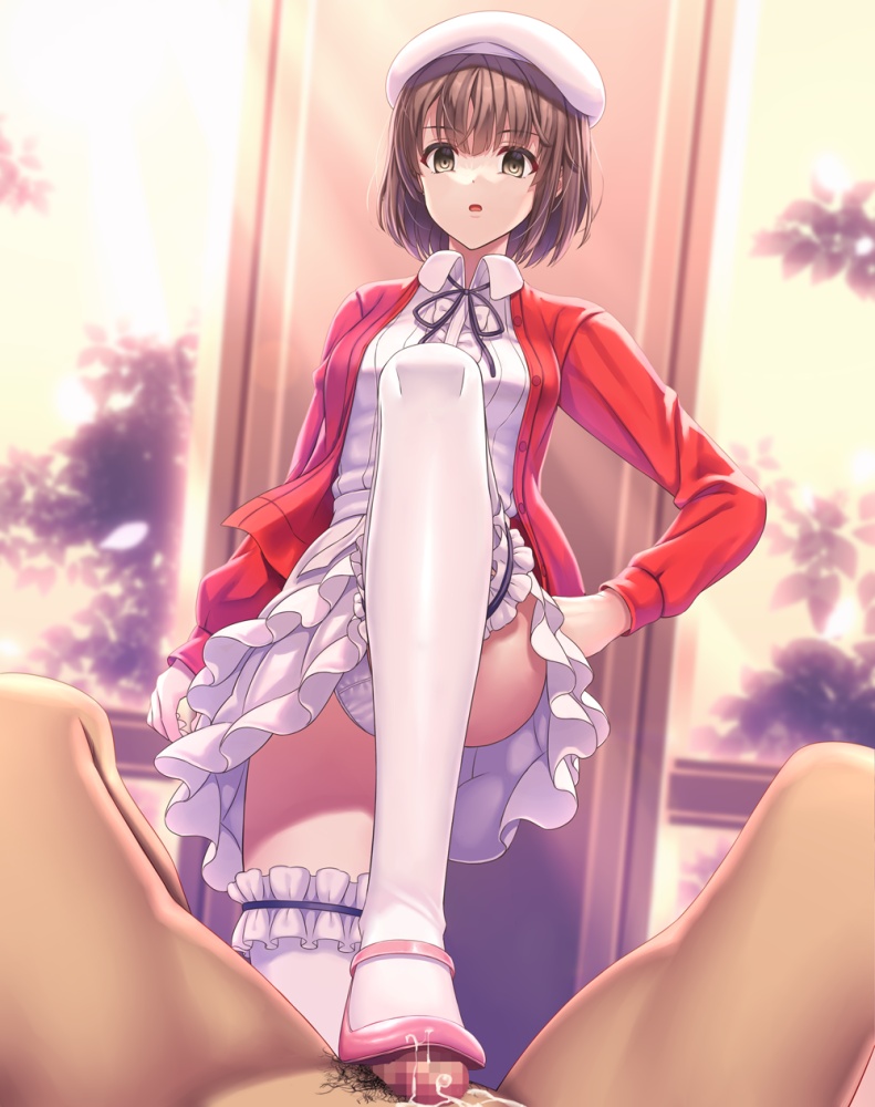足コキの抜けるエロ画像ください！