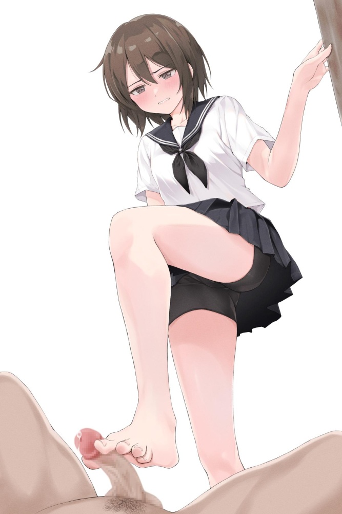 足コキの抜けるエロ画像ください！