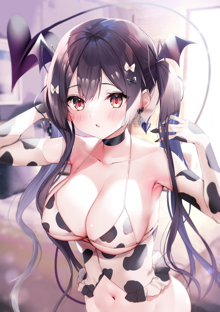 わきフェチの二次フェチ画像。