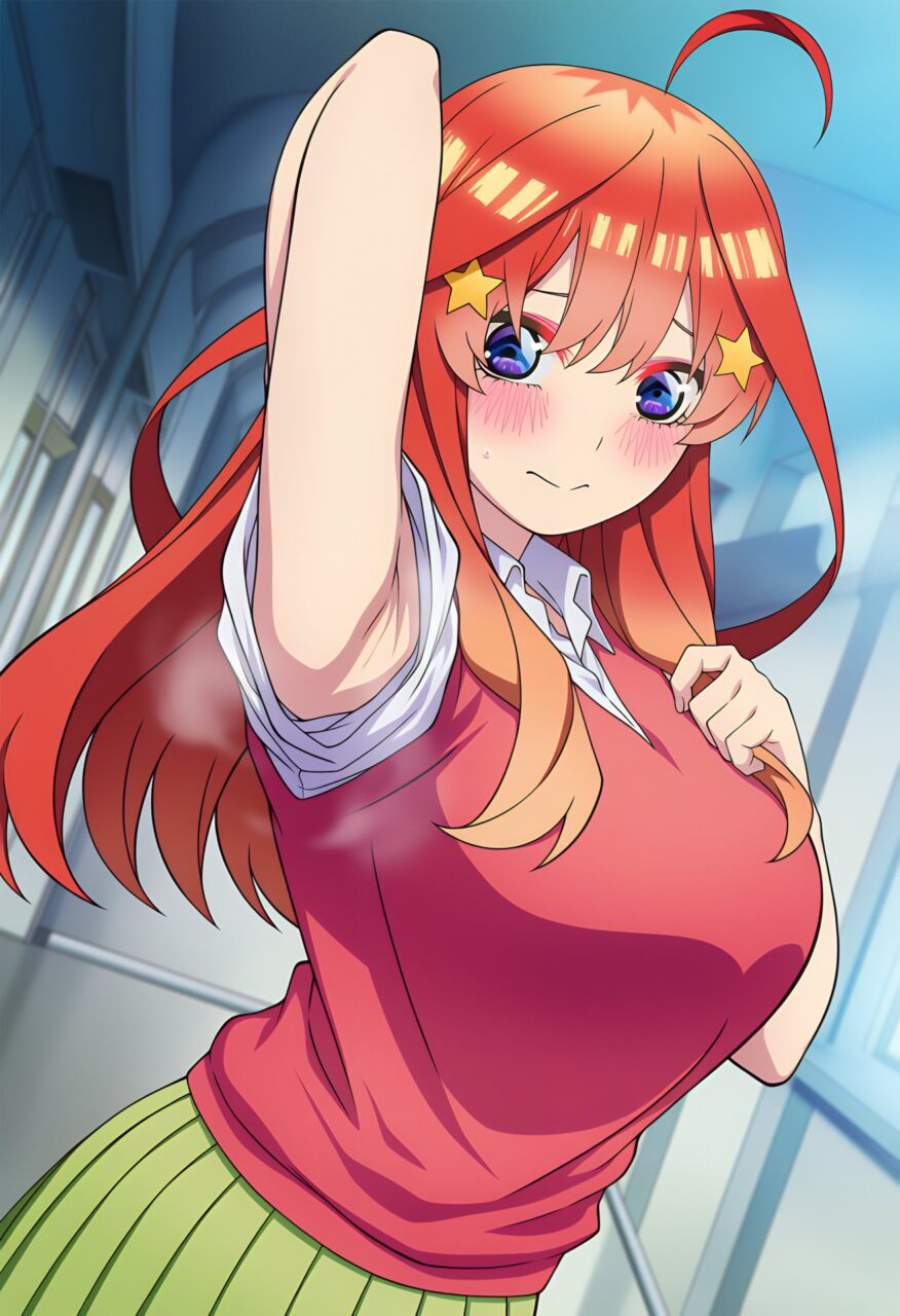 五等分の花嫁の可愛い二次元画像。