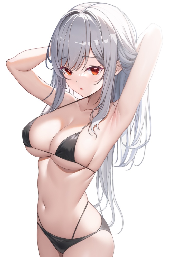 わきフェチの二次フェチ画像。