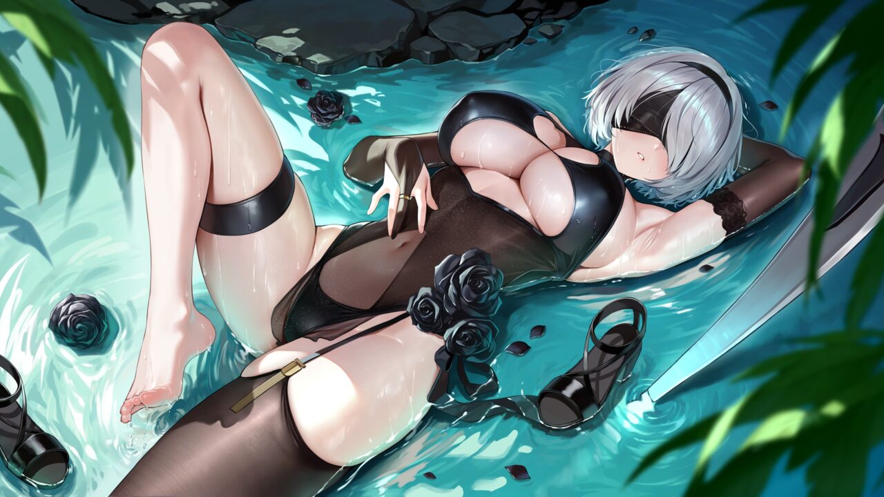 わきフェチの二次フェチ画像。