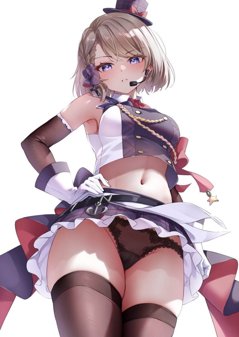 ローアングルのレベルが高いエロ画像